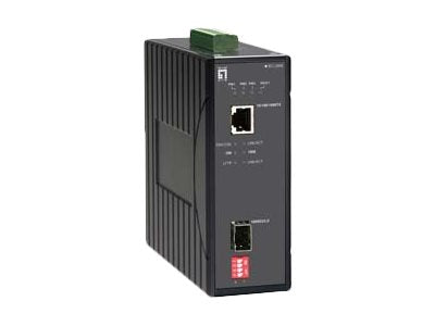 LEVELONE Medienkonverter – 1 GbE, DIN-Schienenmontage