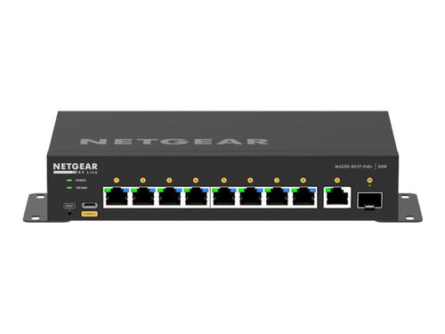 Netgear AV Line Switch – 8 PoE+ Ports, Gigabit Ethernet