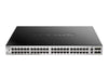 D-Link 54-Port Netzwerk-Switch – Gigabit, PoE für effiziente Verbindungen