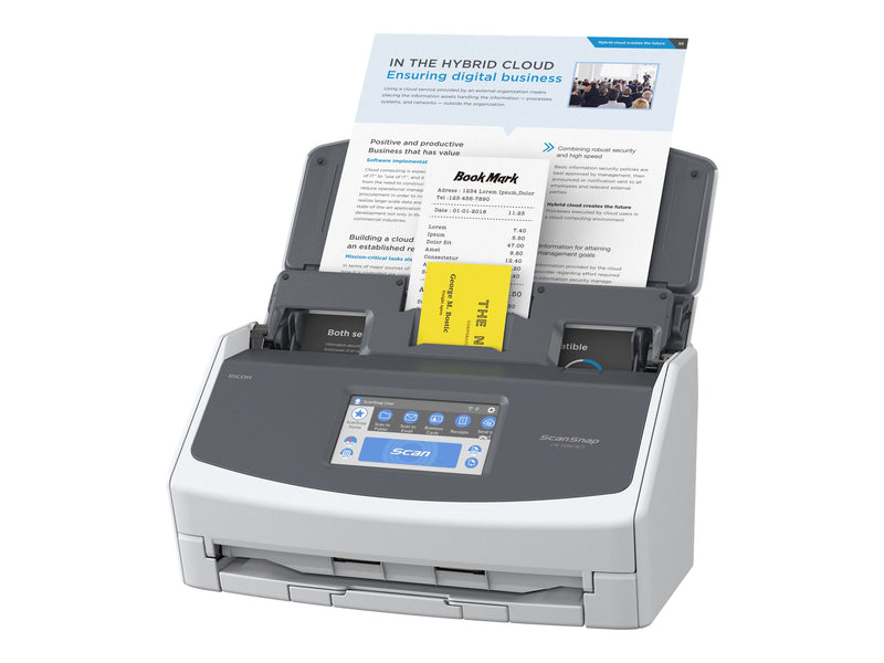 Ricoh ScanSnap Dokumentenscanner – WLAN, schnelle Duplex-Funktion