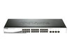 D-Link Gigabit Switch – 24 Anschlüsse, einfache Verwaltung