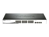 D-Link Gigabit Switch – 24 Anschlüsse, einfache Verwaltung
