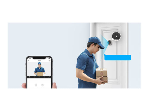 EZVIZ Videogegensprechanlage – Drahtlos, 4.3" Display
