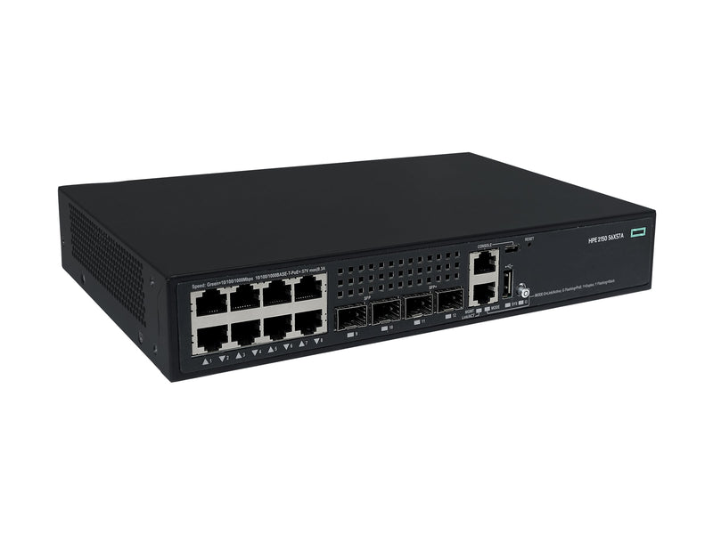 HPE Netzwerk-Switch – 8 PoE+ Ports, 10G Uplink