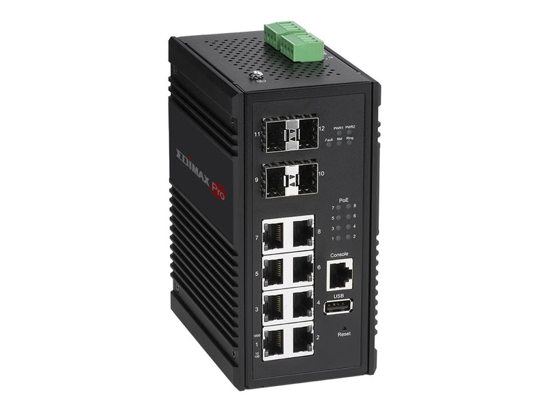 Edimax 8-Port Gigabit Switch – PoE+ für einfache Netzwerkverwaltung
