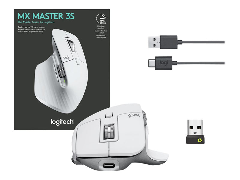Logitech MX Master 3S Maus – Kabellos, Präzise Steuerung