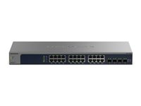 Netgear Netzwerk-Switch – 28 Anschlüsse, 10 Gigabit Ethernet