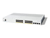 Cisco Netzwerk-Switch – 24 Ports, PoE+ für kleine Unternehmen