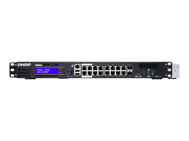 QNAP Netzwerk-Switch – 16 PoE-Ports, virtuelle Maschinen-Unterstützung