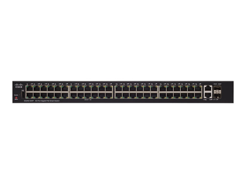 Cisco Gigabit Switch – 50 Ports, Schnelle Netzwerkverbindung