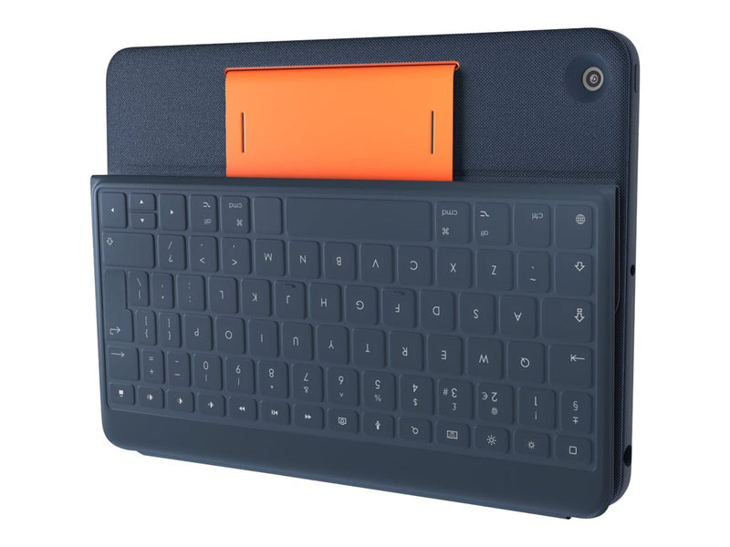Logitech iPad Schutzhülle mit Tastatur – robust und spritzwassergeschützt