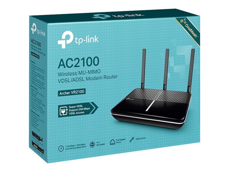 TP-Link WLAN Modem Router – Schnelles Internet, 2 Frequenzbänder