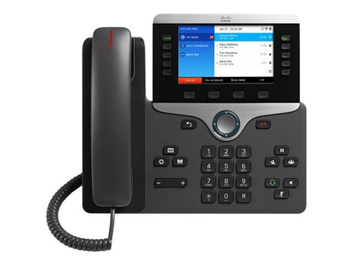 Cisco VoIP-Telefon 8861 – WLAN & Bluetooth, ergonomisches Design