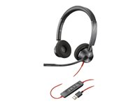 HP Poly Blackwire 3325 Headset – Komfortables Design, einfache Verbindung