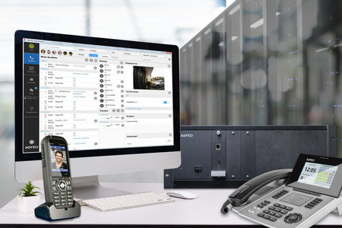 Agfeo Hybrid-Telefonanlage – IP-Technik für Büros