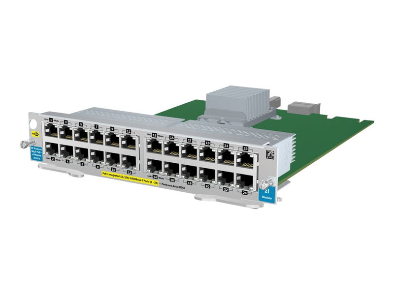 HP Enterprise 24-Port Netzwerkmodul – Gigabit Ethernet, PoE-Unterstützung