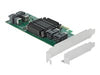 Delock Speicher-Controller – PCIe x8, 4 NVMe SSDs