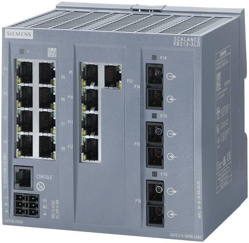 Siemens Netzwerk-Switch – 8 Ports, einfache Verbindung