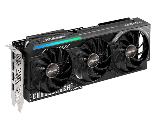 ASRock Grafikkarte – Radeon RX 9070 XT, 16 GB für 4 Bildschirme