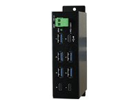 Exsys USB 3.0 Hub – 7 Anschlüsse, Überspannungsschutz