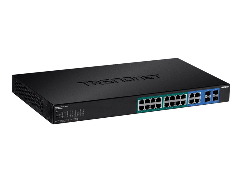 TRENDnet 16-Port Gigabit Switch – PoE+, IPv6-fähig