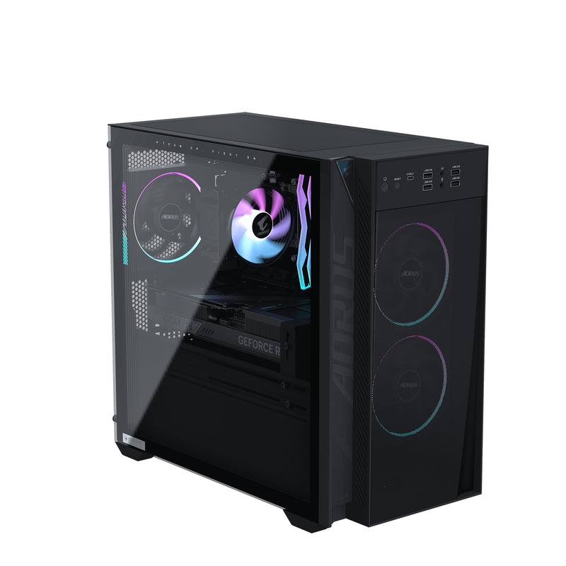 Gigabyte AORUS Desktop-PC – Ryzen 7, 32 GB RAM, 1 TB Speicher