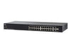 Cisco Smart Switch – 26 Anschlüsse, Power over Ethernet