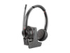 HP Poly Savi 8220 Headset – Geräuschunterdrückung, Ladestation