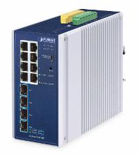PLANET TECHNOLOGY Netzwerk-Switch – 8 Ports, für zuverlässige Verbindungen