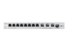 Zyxel Netzwerk-Switch – 12 Ports, Multi-Gigabit, Glasfaser