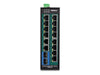 Trendnet 16-Port Industrie-Switch – Gigabit, PoE+ für raue Umgebungen
