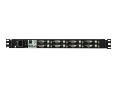 ATEN KVM-Switch-Konsole – 17,3" Display, 8 Anschlüsse