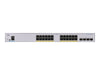 Cisco Netzwerk-Switch – 24 Ports, PoE+ für kleine Unternehmen