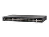Cisco 48-Port Gigabit Switch – Stromversorgung über PoE, stapelbar
