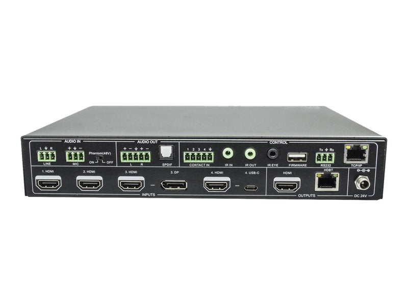 EET Vivolink Präsentations-Switcher – 4K, vielseitige Anschlussmöglichkeiten