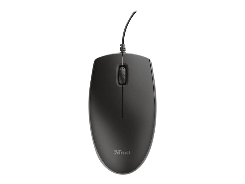 Trust Primo Tastatur- und Maus-Set – Spritzwasserschutz, USB-Anschluss
