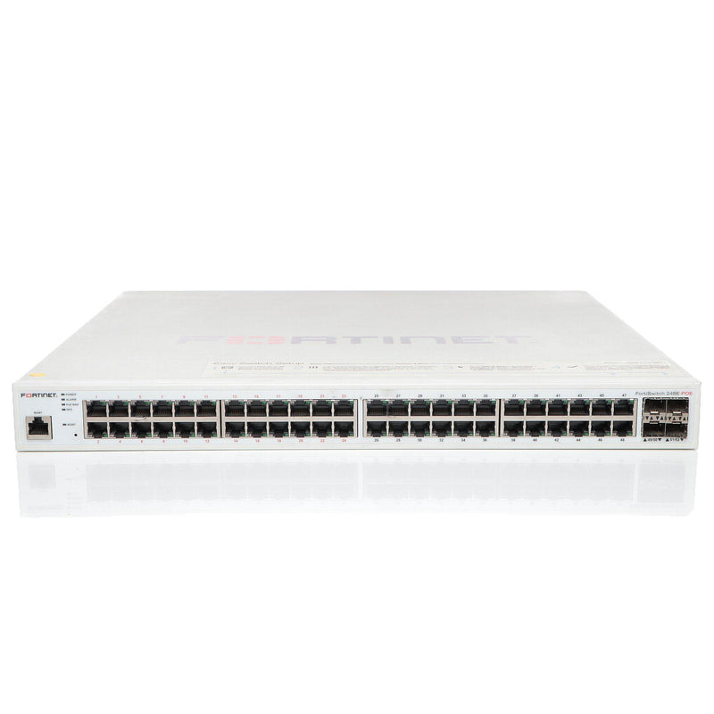 Fortinet Netzwerkswitch – 48 Ports, PoE+ für kleine Unternehmen