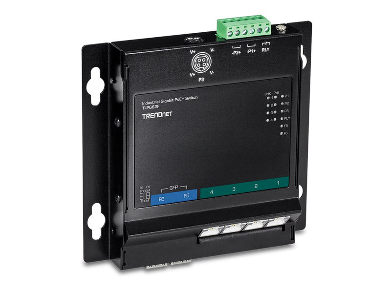 TRENDnet 6-Port Gigabit Switch – Robuster Netzwerkknoten für PoE+