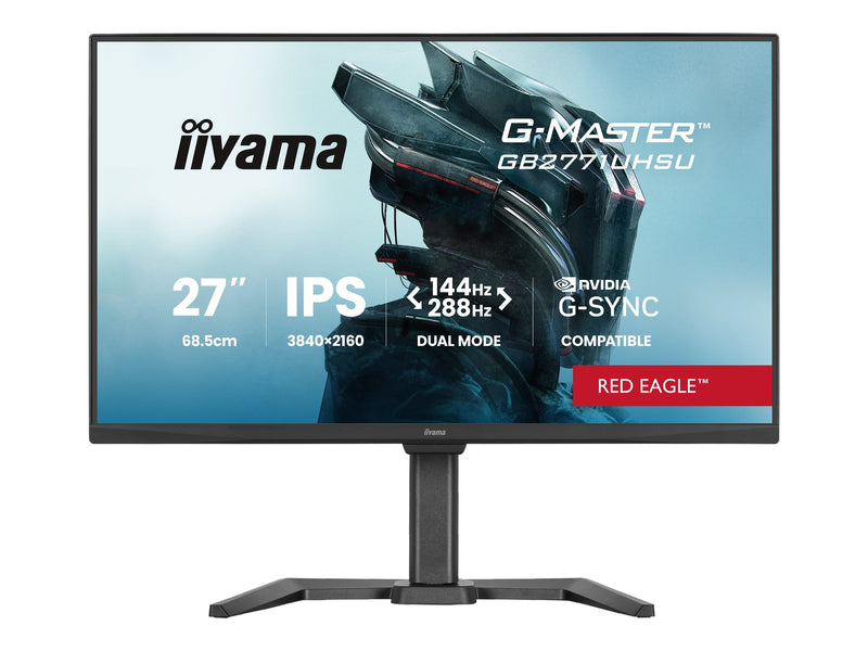 Iiyama 27" Gaming-Monitor – 4K, 144 Hz, IPS-Display