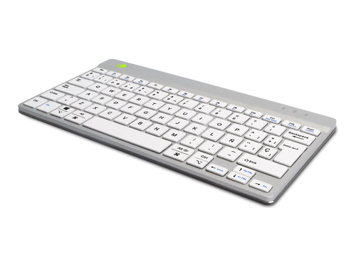 R-GO TOOLS Kompakt-Tastatur – Kabellos, mit Pauseanzeige