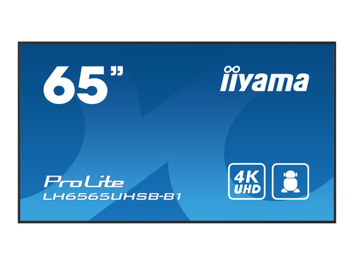 Iiyama 65" 4K Display – Lebendige Farben, Android-Betriebssystem