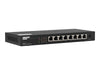 QNAP Netzwerk-Switch – 8 Ports, leise, schnelle 2,5 GbE-Verbindung