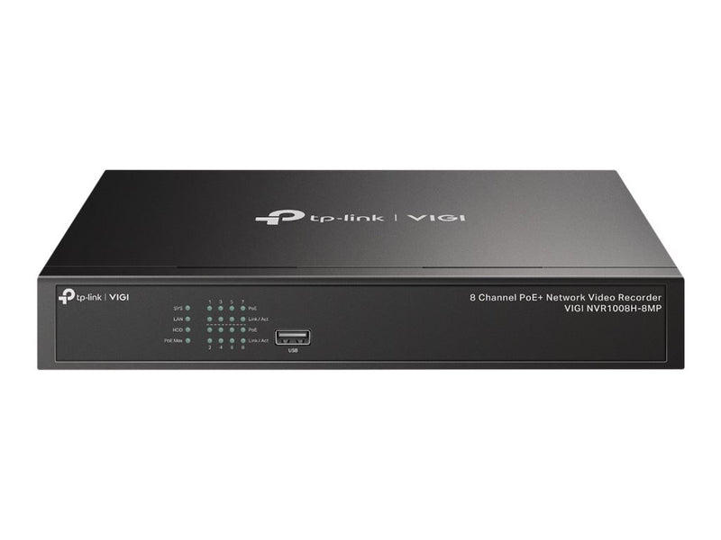 TP-Link 8-Kanal Video Recorder – PoE, 4K-Auflösung