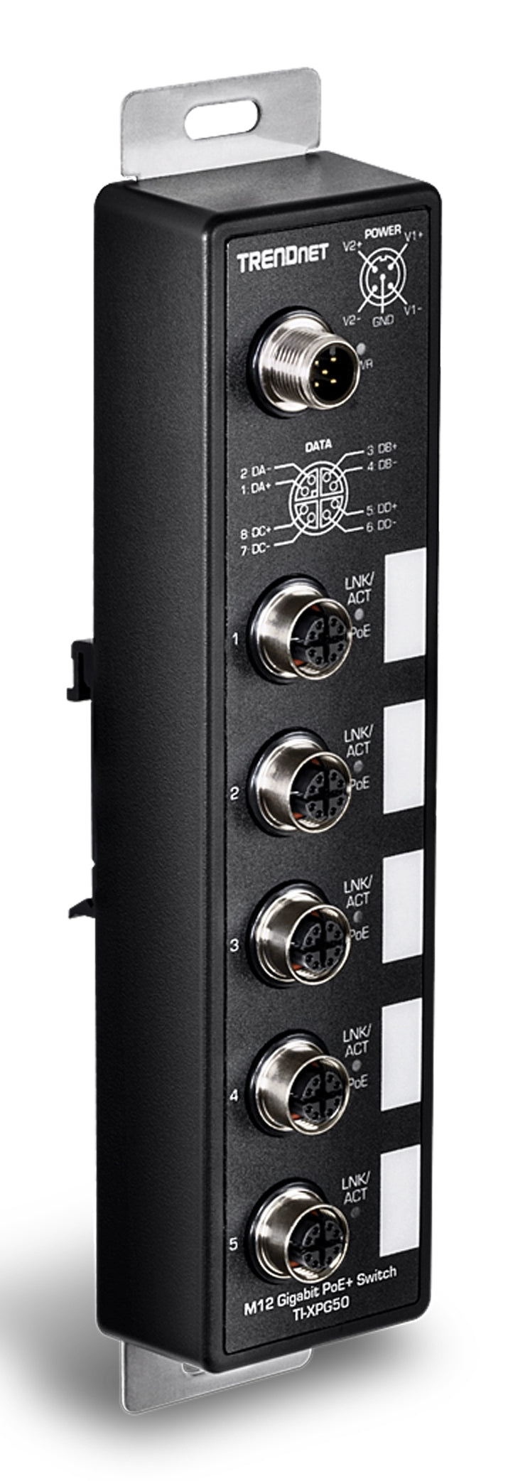 Trendnet 5-Port Switch – Gigabit Ethernet, PoE+ Unterstützung