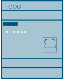 Siemens Netzwerk-Switch – 4 Ports für einfache Verbindung
