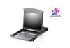 Aten KVM Switch – 16 Ports, integrierter 19" LCD-Bildschirm