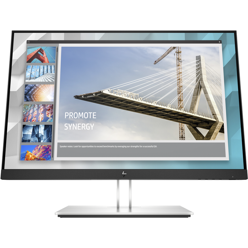 HP LED-Monitor 24" – IPS-Display, vielseitige Anschlüsse