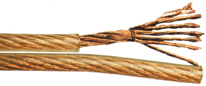 Sytronic Lautsprecherkabel – 100m, flexibel und transparent