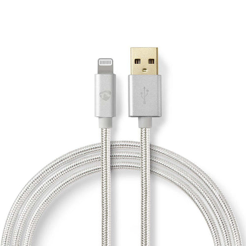 NEDIS Lightning-Kabel – 3 m Länge, USB zu Apple Lightning