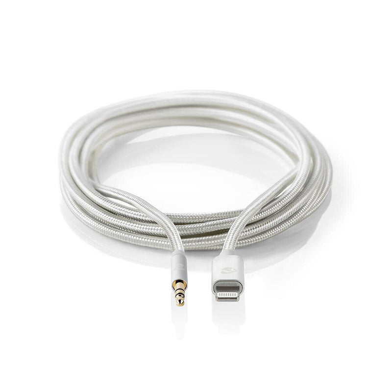 NEDIS Lightning Adapter – 3.5 mm Stecker, 1 m Länge